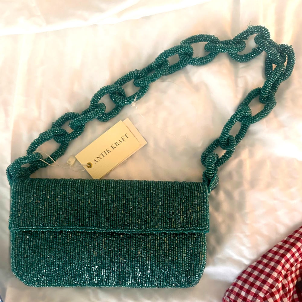 The Fiona Beaded Bag: Chain Edition